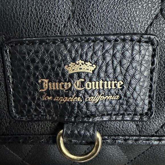 Juicy Couture Y2K Vintage Quilted wallet with attached heart mirror - Picture 11 of 13